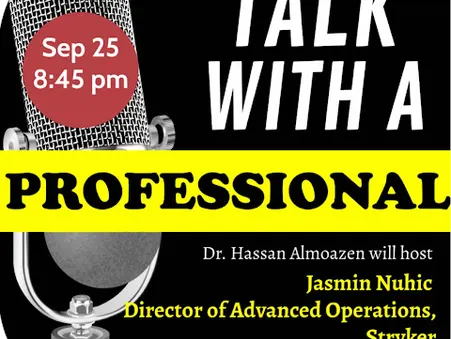 Talk with a Professional: Interview with Jasmin Nuhic